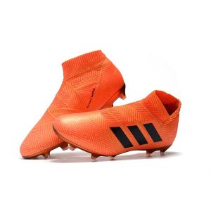 Nové Kopačky Pánské Adidas Nemeziz 18+ FG – oranžově černá